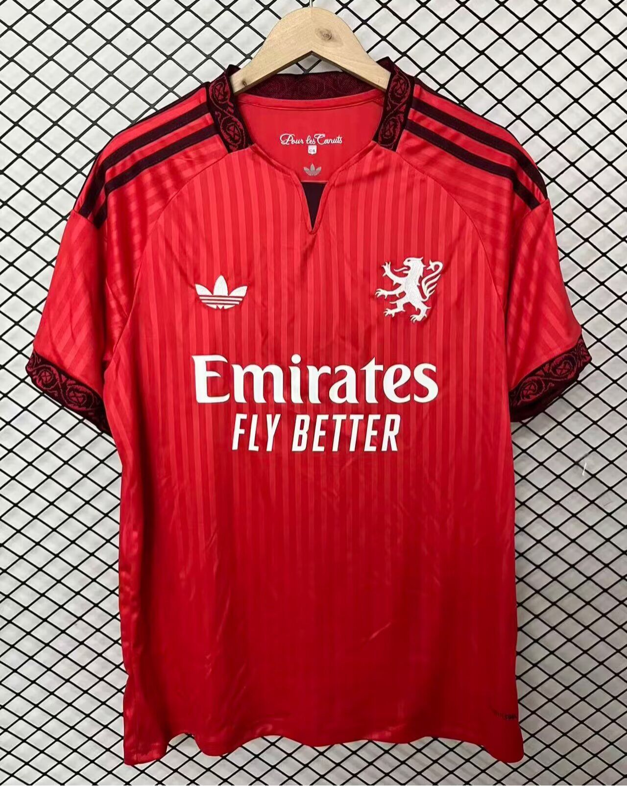 AAA Quality Lyon 26/27 Away Red Soccer Jersey